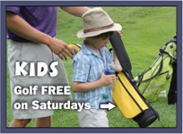 Kids golf free at Blue Heron Golf Club Saturdays after 4pm